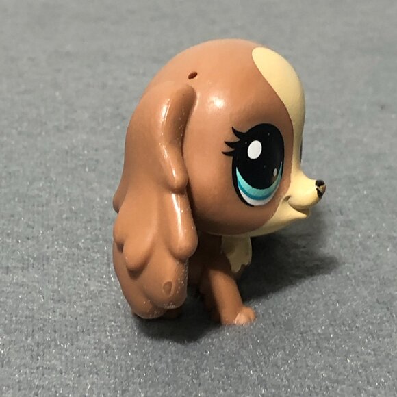 LPS Littlest Pet Shop #295 Nutmeg Dash Cocker Spaniel Dog - Picture 4 of 6